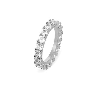 Troli Anello Scintillante Con Zirconi Vbr039S-B Circuito 49 Mm — Anello