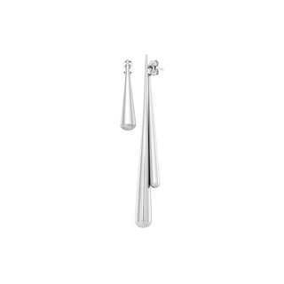 Troli Elegante Damenohrringe aus Stahl 3-in-1 