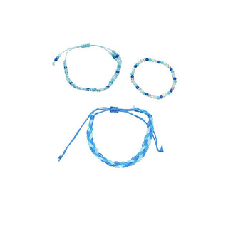 Troli Blaues Armband-Set für Kinder (3 Stück) 