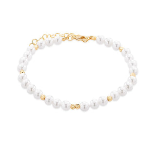 Troli Elegante Armband mit synthetischen Perlen Vsb0179G 