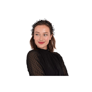 Troli Bandeau noir tendance pour cheveux 