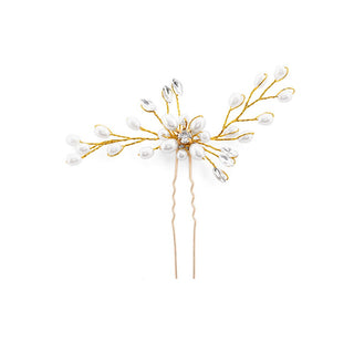 Troli Forcina Decorativa Con Perle — Forcina