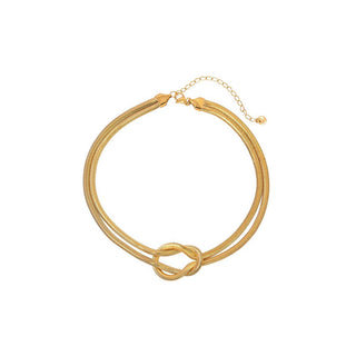 Troli Elegante Doppelte Halskette Hadek Vaajdn2310015-G 