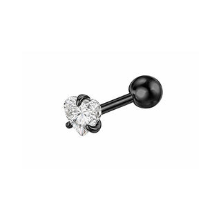 Troli Passendes Titan-Piercing mit Herz Vse6015Sb-Pet 