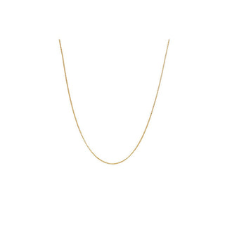 Troli Catena Anker In Acciaio Placcato Oro Lunghezza 42 Cm — Collana
