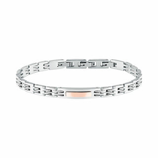 Trussardi Armbånd i tofarvet stål uden Tempo T-Steel Tjaxv34 