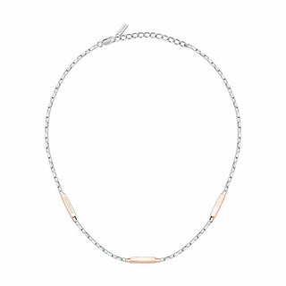 Trussardi Collier pour homme bicolore en acier T-Steel Tjaxv29 