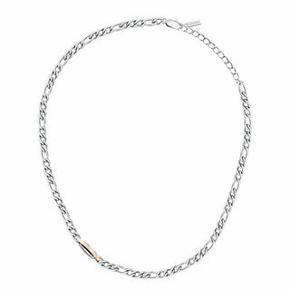 Trussardi Two-Tone Men's Necklace in Steel T-Steel Tjaxv32 