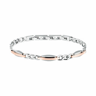 Trussardi Délicat bracelet bicolore pour homme T-Steel Tjaxv38 