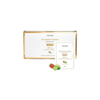 Venira Collagene Capelli Unghie e Pelle 50+ Fragola e Lime 30 x 10,8 g — Integratore