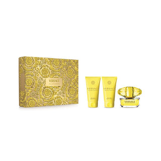 Versace Yellow Diamond Edt 50 ml + Lozione Corpo 50 ml + Gel Doccia 50 ml — Set profumo