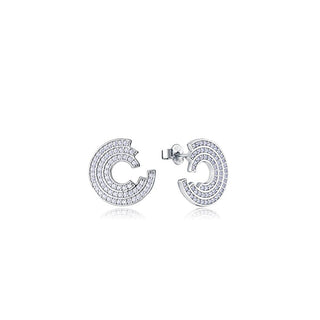 Viceroy Designer-Silberohrringe mit Zirkonia Elegant 9128E000-30 