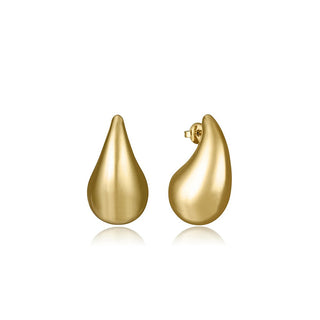 Viceroy Orecchini In Acciaio Placcato Oro Tear Drop Air 14198E01012 — Orecchini