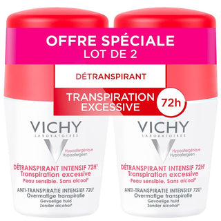 Vichy Cofanetto Antitraspiranti a Sfera Détranspirant Intensif 72H 2x50 ml — Set deodoranti