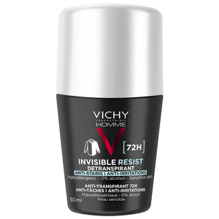 Vichy Deodorante Ball Homme Invisible Resist 72H 50 ml — Deodorante