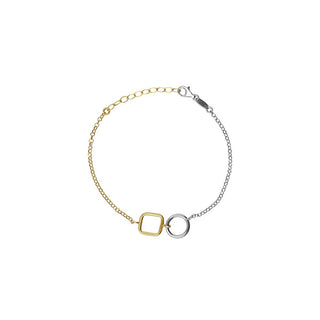 Victoria cruz Bracciale Argento Bicolore Nivola A5510-Bp — Bracciale