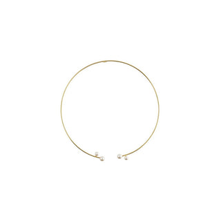 Victoria cruz Collana Oro Perle Sera A5557-00Dg — Collana