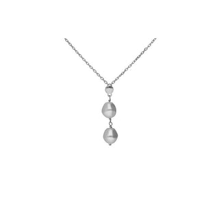 Victoria cruz Collana Argento Perle Sintetiche Sera A5562-00Hg — Collana
