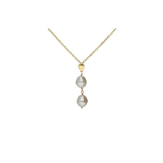 Victoria cruz Collana Oro Perle Sintetiche Sera A5562-00Dg — Collana