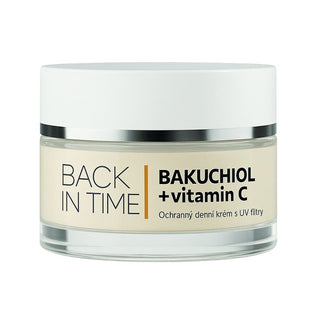 Vivaco Crema Viso Quotidiana Bakuchiol Vitamina C Filtro Spf 50 ml — Crema viso
