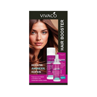 Vivaco Confezione Regalo Cura Capelli Cheratina Caffeina — Set regalo
