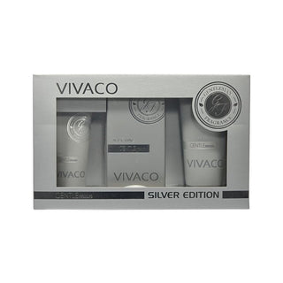 Vivaco Confezione Regalo Gentleman Silver Edition — Set e Cofanetti