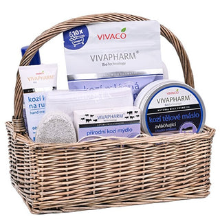 Vivaco Cesto Regalo Di Cosmetici Al Latte Di Capra — Set e Cofanetti