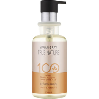 Vivian Gray Sapone Crema True Nature Cedro E Patchouli 300 ml — Sapone crema