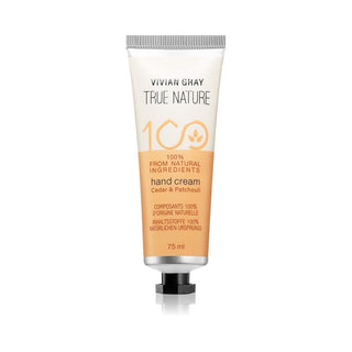 Vivian Gray Crème Mains True Nature Cedar & Patchouli (Crème Mains) 75 Ml 