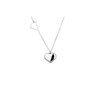 Vuch Romantische Halskette aus Stahl Inlove Silver 