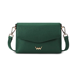 Vuch Damen-Leder-Umhängetasche Leyra Green 