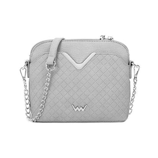 Vuch Fossy Damen-Mini-Umhängetasche Grau 
