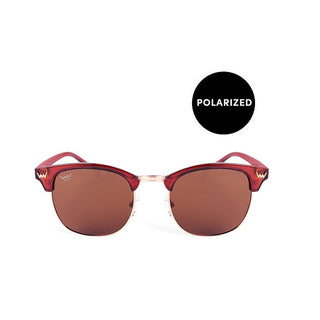 Vuch Occhiali da sole Brigida Metal Brown — Occhiali da sole polarizzati