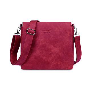 Vuch Sac à bandoulière pour femme Aleeza Rouge foncé 