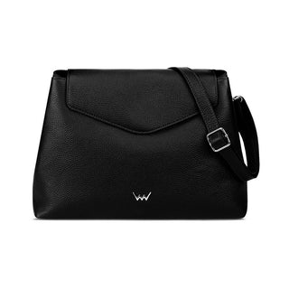 Vuch Bolso de mano de piel para mujer Veyra negro 
