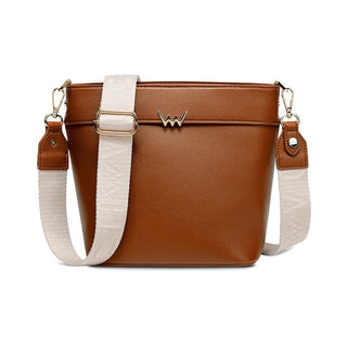Vuch Sac bandoulière pour femme Verica marron 