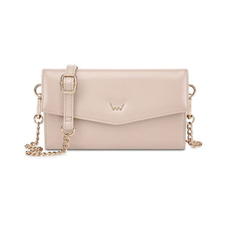 Vuch Portafoglio Bessy Beige A Tracolla — Portafoglio a tracolla