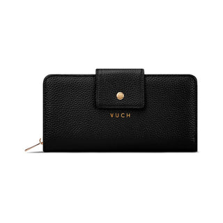 Vuch Women's Leather Wallet Sympa Black 