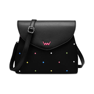 Vuch Borsa A Tracolla Da Donna Byrsa Dotty Black — Borsa a tracolla