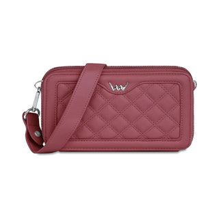 Vuch Portafoglio A Tracolla Da Donna Akyra Dusty Pink — Portafoglio a tracolla