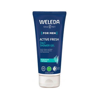 Weleda Gel Doccia Uomo For Men Active Fresh 200 ml — Gel doccia uomo