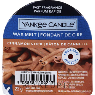 Yankee Candle Cannella 22 g — Lampada Profumata in Cera