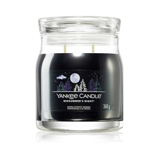 Yankee Candle Signature Midsummer's Night Medio 368 g — Candela Profumata
