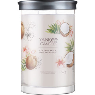 Yankee Candle Vela aromática Signature Tumbler grande Coconut Beach 567 G 