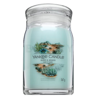 Yankee Candle Vela Aromática Signature En Vidrio Grande Aloe Y Agave 567 G 