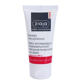 Ziaja Idratante Per Pelli Con Tendenza Al Rossore Spf 6 Capillary Care 50 ml — Crema viso