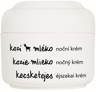 Ziaja Crema Recuperativa Notturna Per Pelle Secca Al Latte Di Capra 50 ml — Crema viso