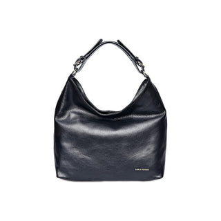 Carla Ferreri Women's Black Leather Handbag 