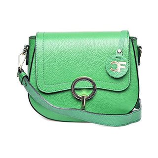 Carla Ferreri Women's Leather Shoulder Bag verde 