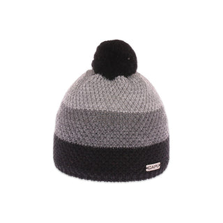Capu Gray and Black Striped Children's Hat 
